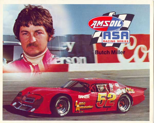 Butch Miller Amsoil ASA Racing Series